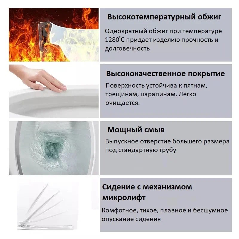 Унитаз-компакт напольный Ceruttispa Maiella CT10314