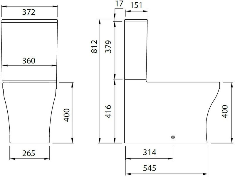 Унитаз-компакт напольный Allen Brau Infinity 4.21012.20