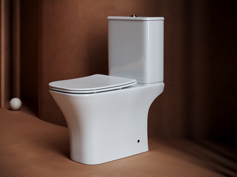 Унитаз-компакт напольный Ceramicanova Alfa Rimless CN9002