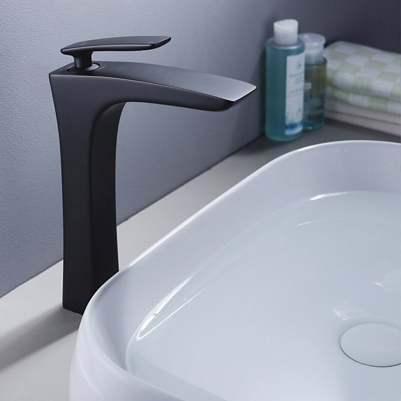 Смеситель для раковины Rose R27H R2711H, черный