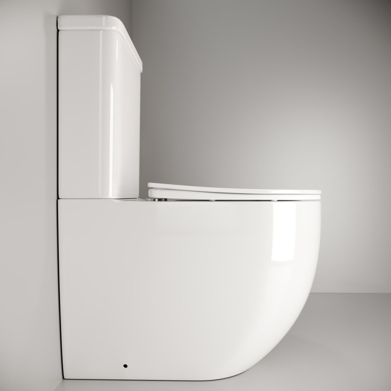 Унитаз-компакт напольный Ceramicanova Mia Rimless CN1801