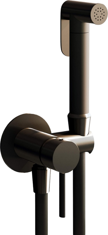 Гигиенический душ RGW Shower Panels SP-211B, со смесителем, С ВНУТРЕННЕЙ ЧАСТЬЮ, черный