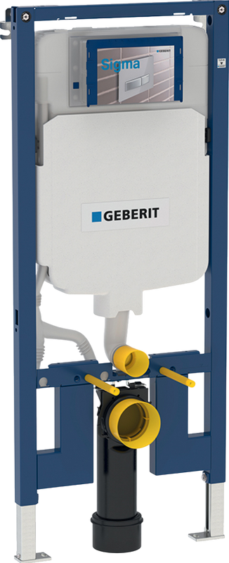 Инсталляция для унитаза Geberit Sigma 8 111.796.00.1 крепление к полу и стене