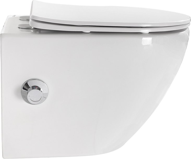 Унитаз подвесной BelBagno Uno BB3105CHR-BS/SC