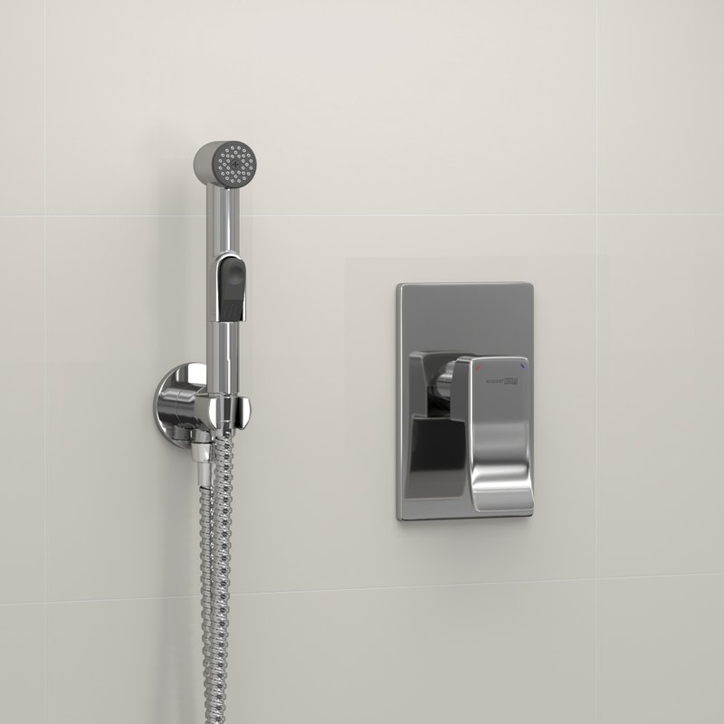 Гигиенический душ Wasserkraft A010656, шланг 100 см