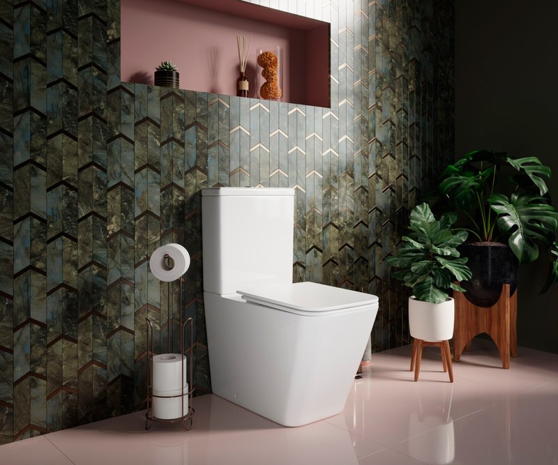 Унитаз-компакт напольный Ceramicanova Cubic CN1803