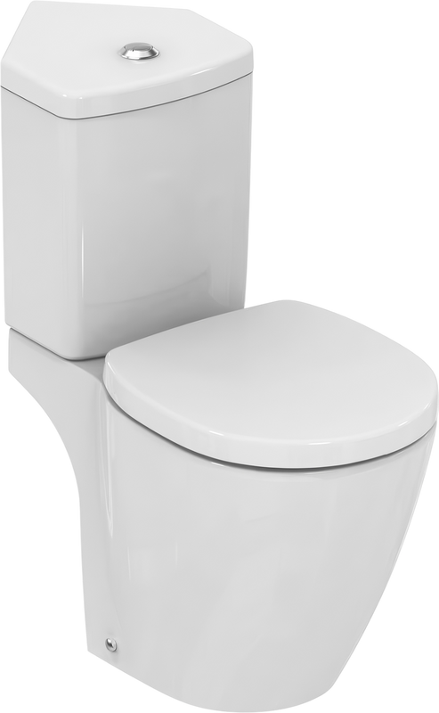 Унитаз-компакт напольный Ideal Standard Connect Arc E803601 бачок E120201