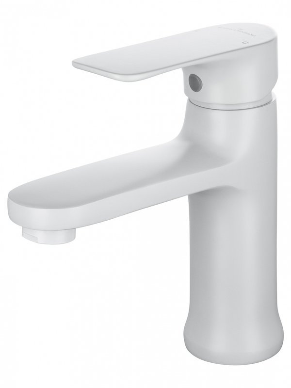 Смеситель для раковины Wonzon & Woghand WW-XH-011-MW, белый матовый