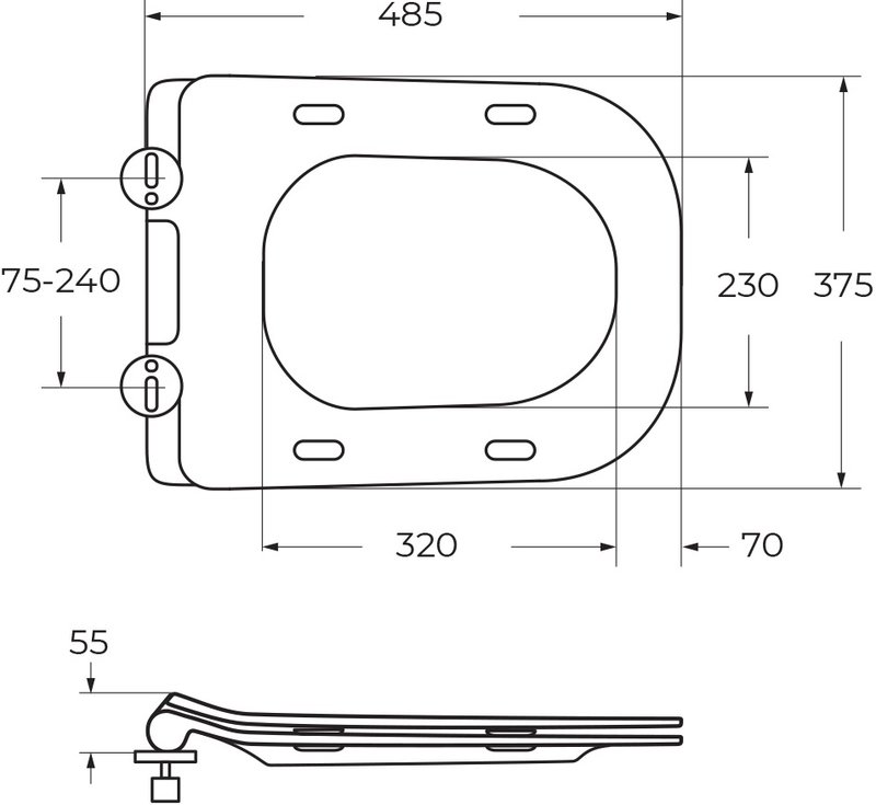 Комплект 4 в 1 BelBagno BB3201CHR-MB/BB3201SC-MB/BB002-80/BB007-PR-NE