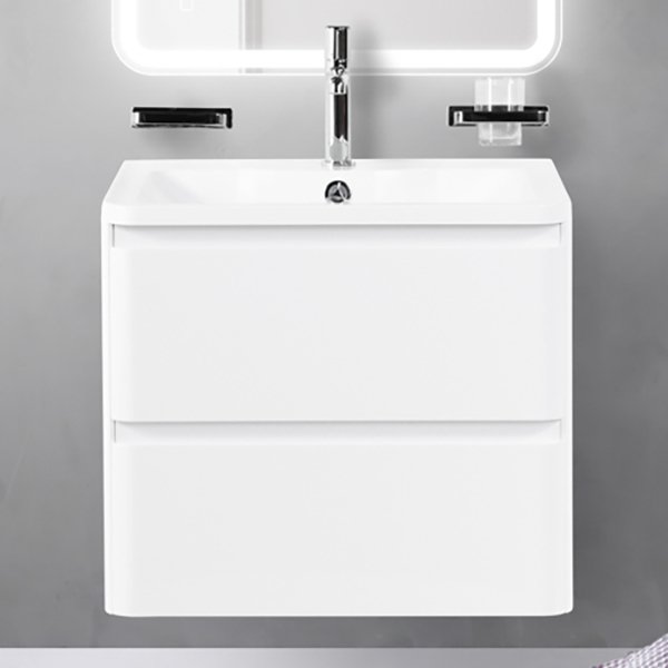 Тумба под раковину без столешницы BelBagno Albano 60 подвесная, bianco lucido