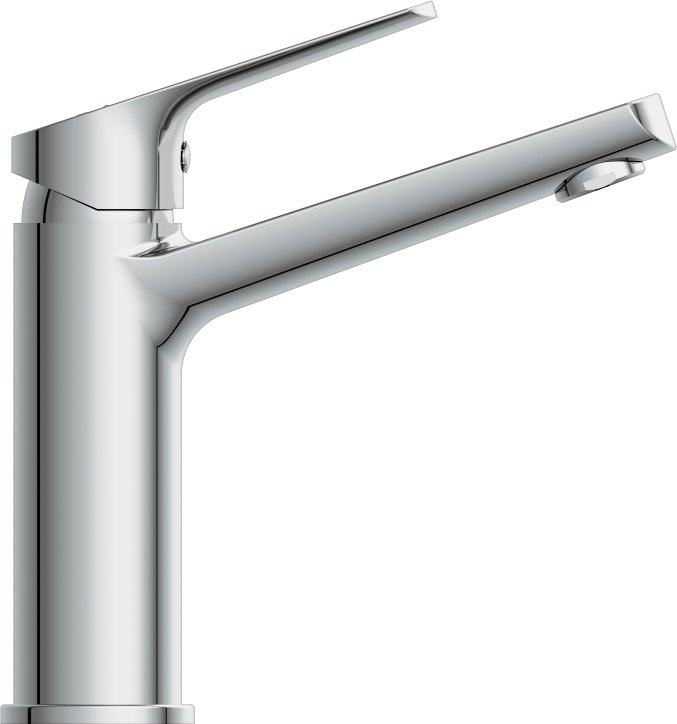 Смеситель для раковины Cersanit Flavis 63037, хром