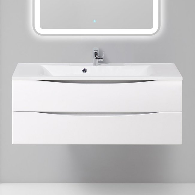 Тумба под раковину без столешницы BelBagno Marino 120 bianco lucido