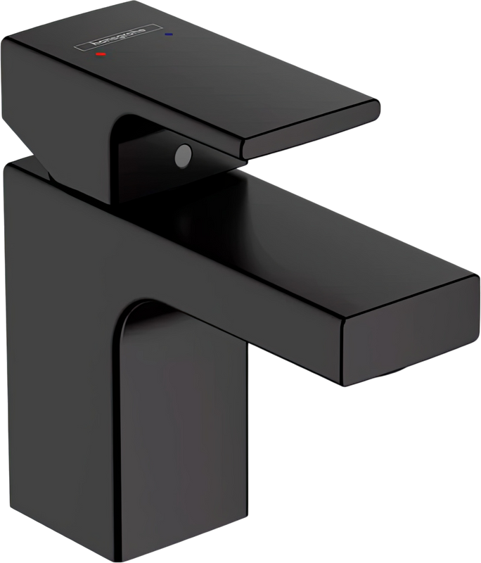 Смеситель для раковины Hansgrohe Vernis Shape 71560670, черный