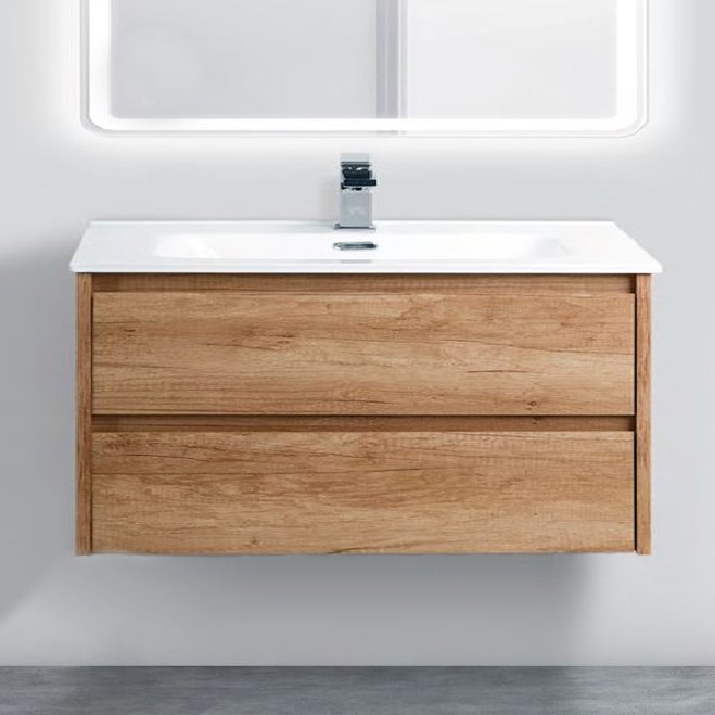 Тумба под раковину без столешницы BelBagno Kraft 100 rovere nebrasca nature