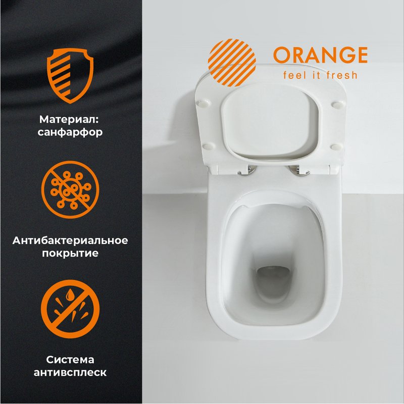 Унитаз подвесной Orange C02