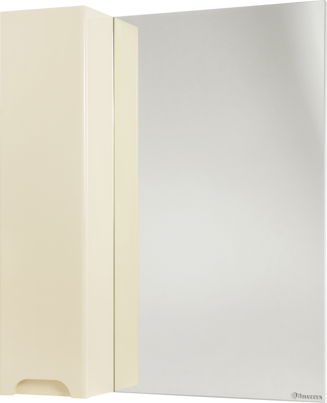 Зеркало Bellezza Андрэа 65 L, бежевое