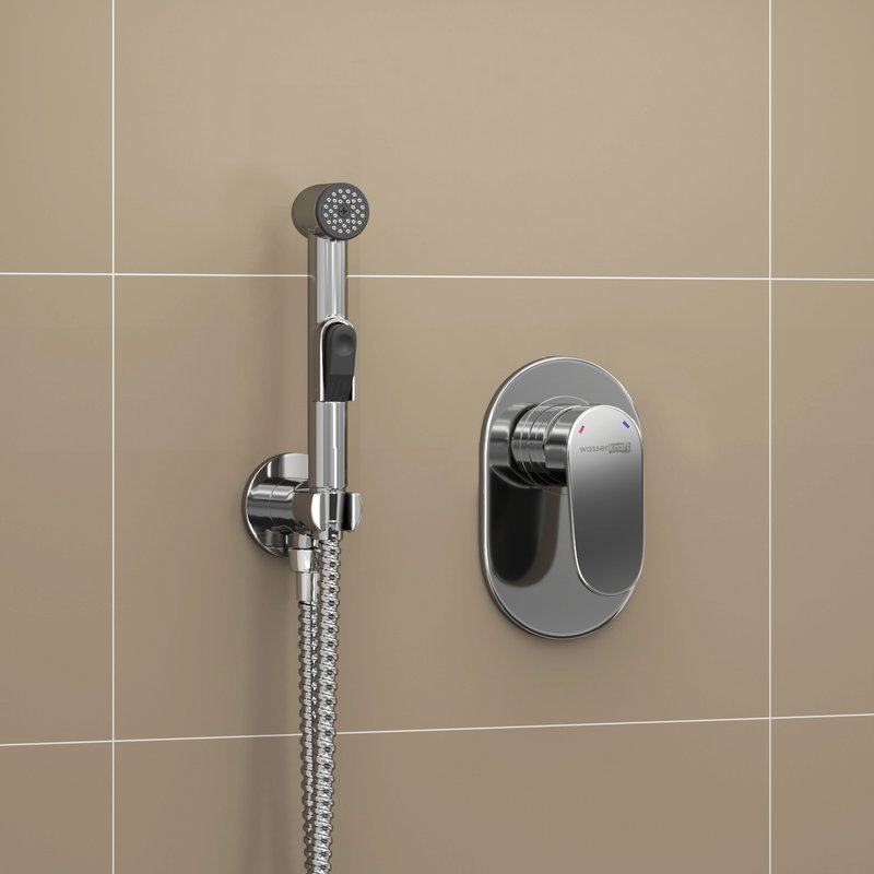 Гигиенический душ Wasserkraft A11056, шланг 100 см