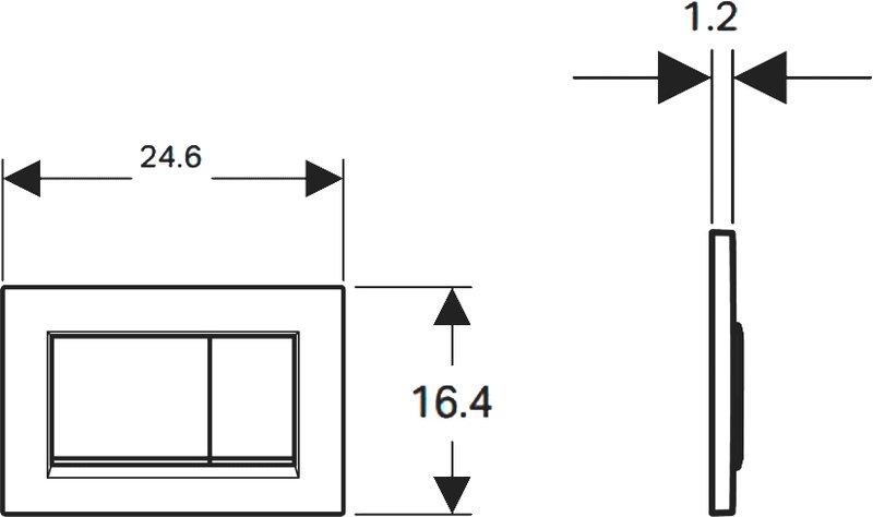 Комплект 4 в 1 Geberit iCon