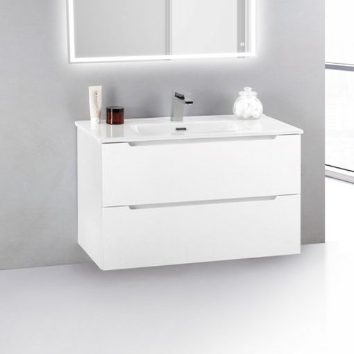 Тумба под раковину без столешницы BelBagno Etna 39 70 bianco lucido