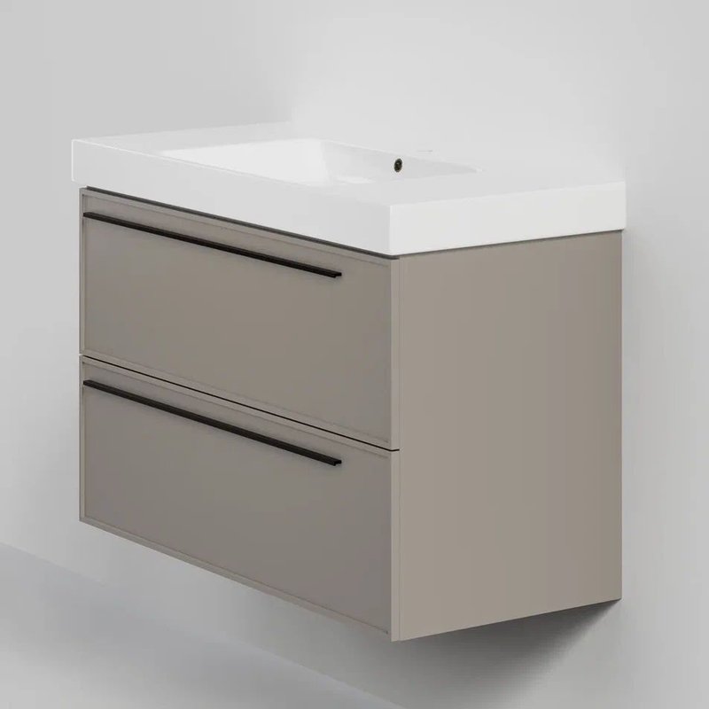 Тумба под раковину La Fenice ELBA Twin Cappuccino бежевая матовая 100 см