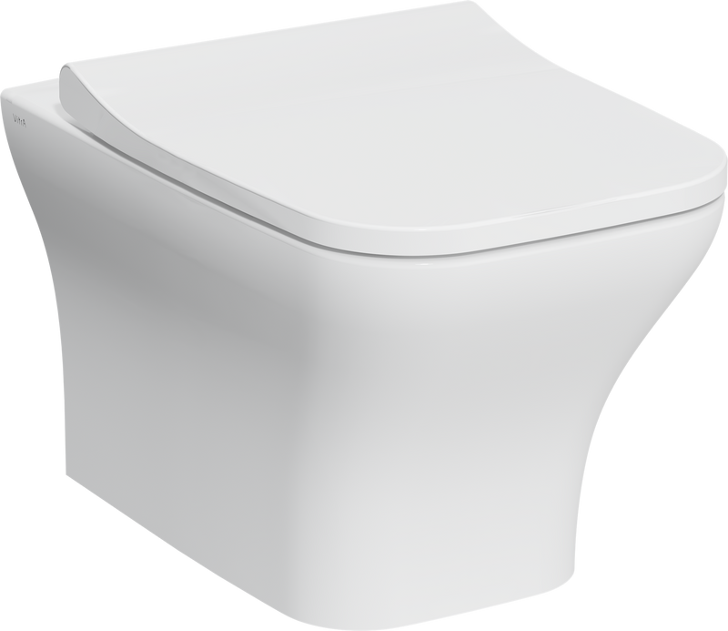 Чаша для унитаза подвесного VitrA Zentrum Square 7484B003-0075, безободковый