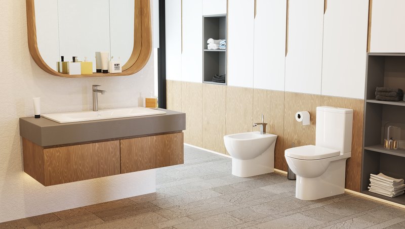 Унитаз-компакт напольный Sanita luxe Quadro Comfort