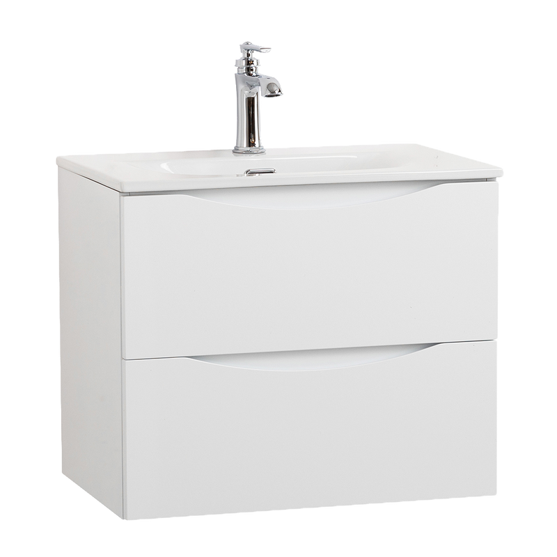 Тумба под раковину без столешницы BelBagno Marino-cer-mini 60 подвесная, bianco lucido