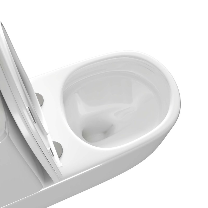Унитаз-компакт напольный AQUATEK Optima Plus AQ4452-00 безободковый, с микролифтом