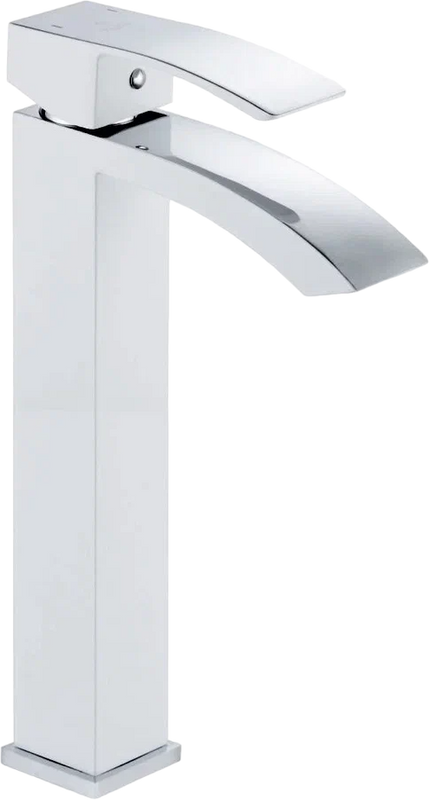 Смеситель для раковины Rose R15F R1511F, белый, хром
