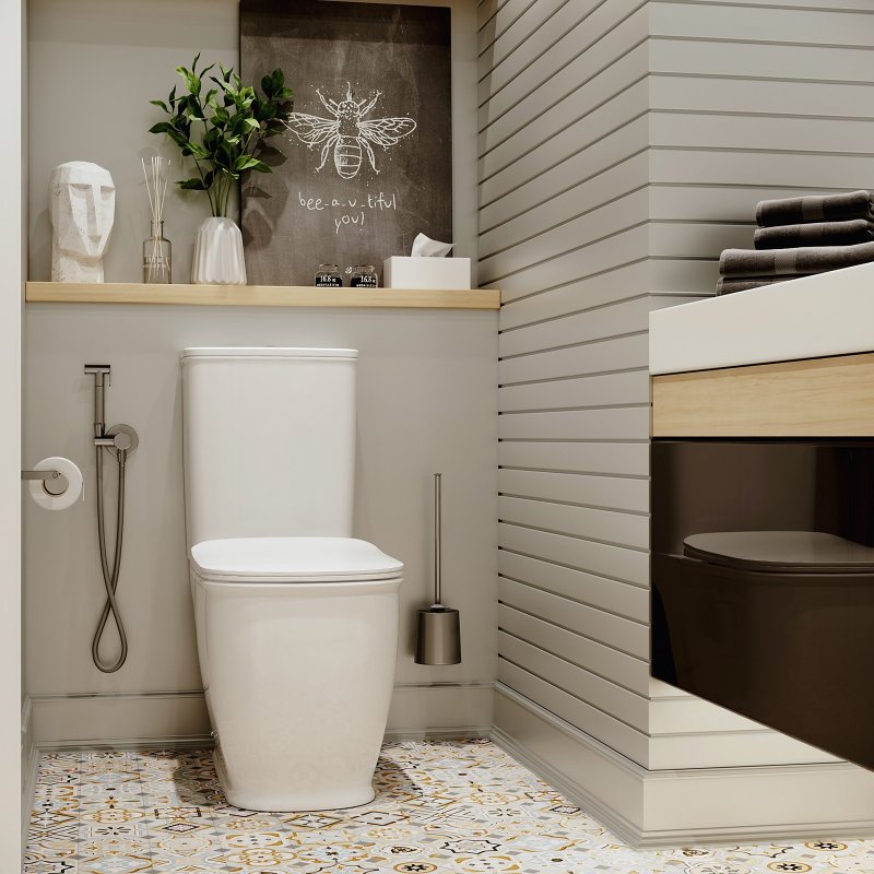 Унитаз-компакт напольный Lavinia Boho Bell Pro 3301001N