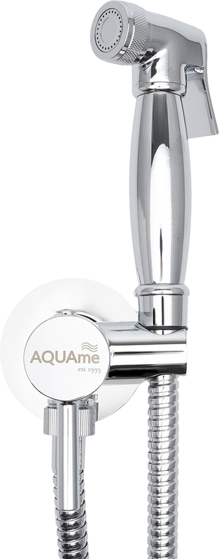 Гигиенический душ AQUAme AQM6010CR, со смесителем, С ВНУТРЕННЕЙ ЧАСТЬЮ, хром