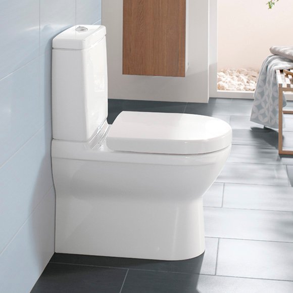 Унитаз-компакт напольный Villeroy & Boch O.Novo 5658 1001 (уценка: сколы)