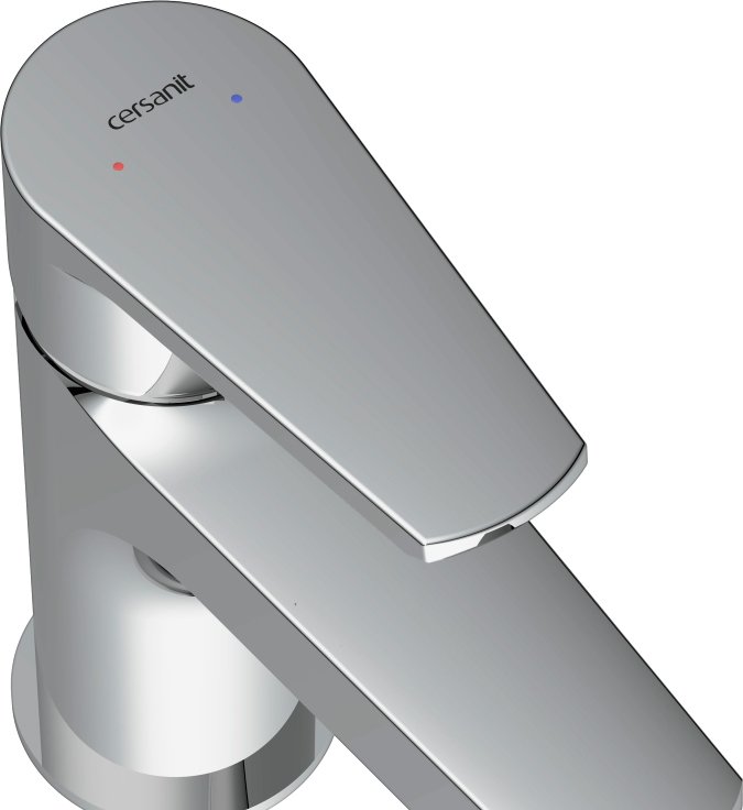 Смеситель для раковины Cersanit Vero 63060, хром