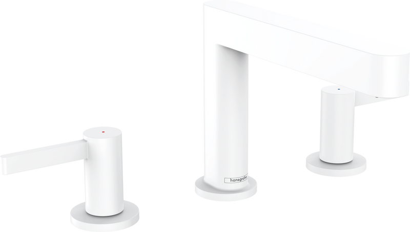 Смеситель для раковины Hansgrohe Finoris 110 76033700, матовый белый