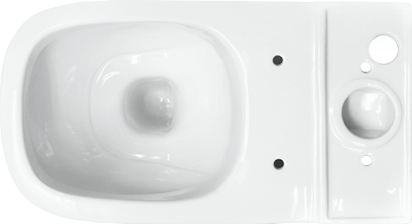 Унитаз-компакт напольный Sanita luxe Quadro Comfort