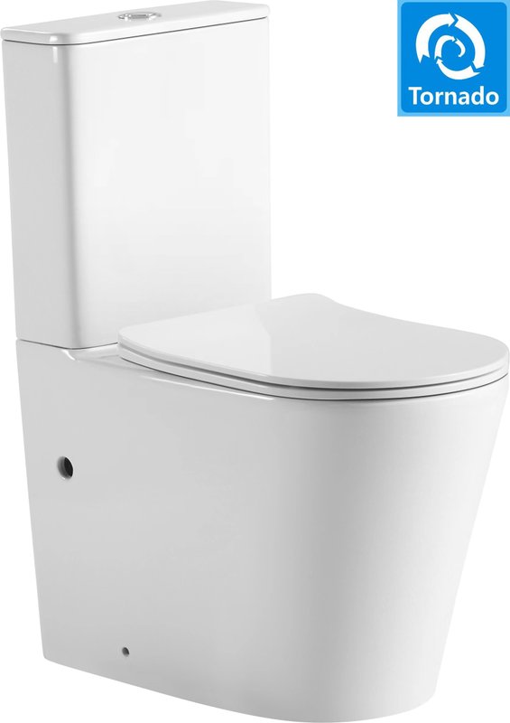 Унитаз-компакт напольный SantiLine SL-5026, белый