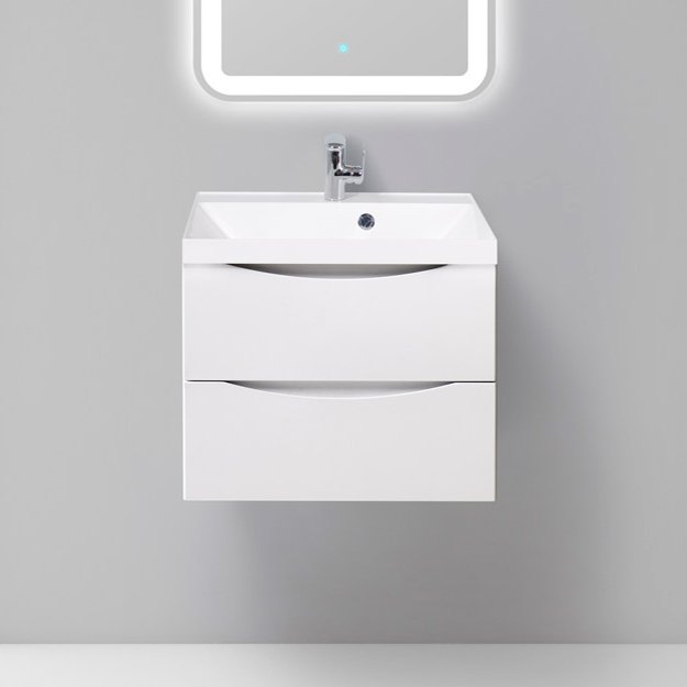 Тумба под раковину без столешницы BelBagno Marino 60 bianco opaco
