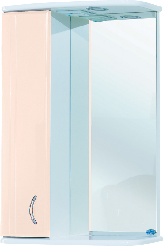 Зеркало Bellezza Астра 55 L, бежевое