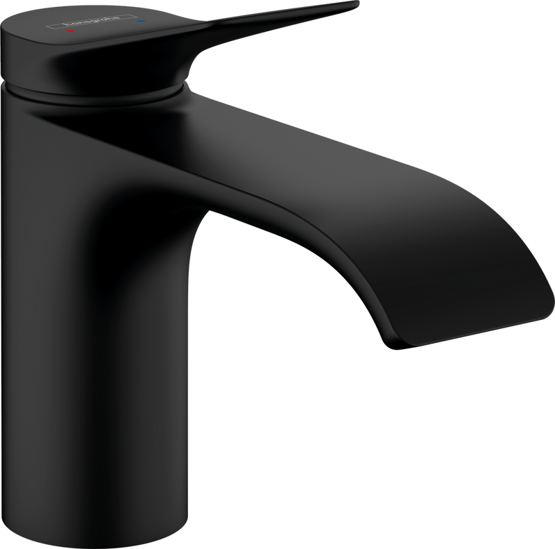 Смеситель для раковины Hansgrohe Vivenis 80 75012670, матовый черный