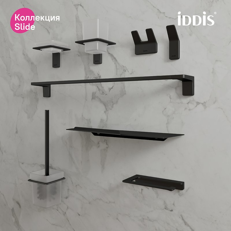 Ершик IDDIS Slide SLIBSG0i47 матовое стекло