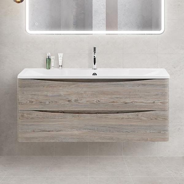 Тумба под раковину без столешницы BelBagno Acqua 120 подвесная, pino scania