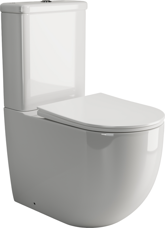 Унитаз-компакт напольный Ceramicanova Mia Rimless CN1801
