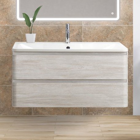 Тумба под раковину без столешницы BelBagno Albano 100 подвесная, rovere vintage bianco