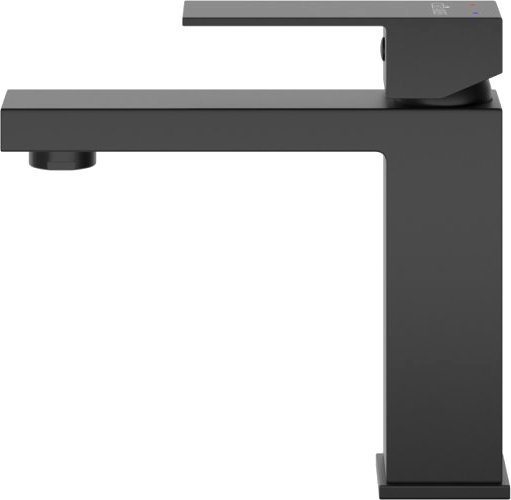 Смеситель Cezares Slider SLIDER-LS-NOP, матовый черный