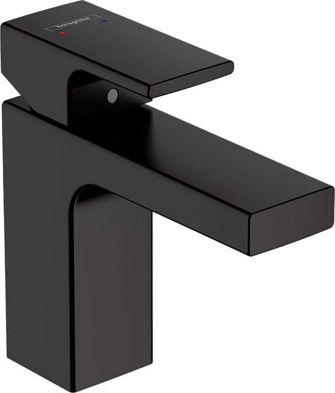 Смеситель для раковины Hansgrohe Vernis Shape 71569670, черный