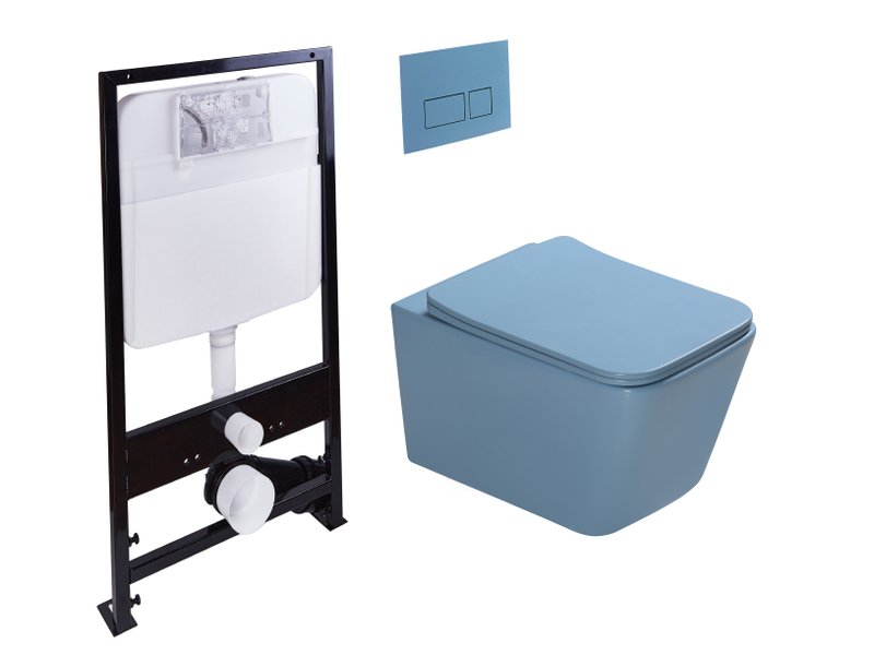 Комплект 4 в 1 SantiLine SL-5007T-BL+SL-01/BL