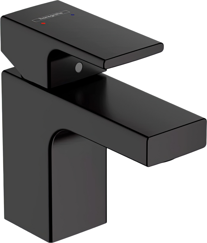 Смеситель для раковины Hansgrohe Vernis Shape 71567670, черный