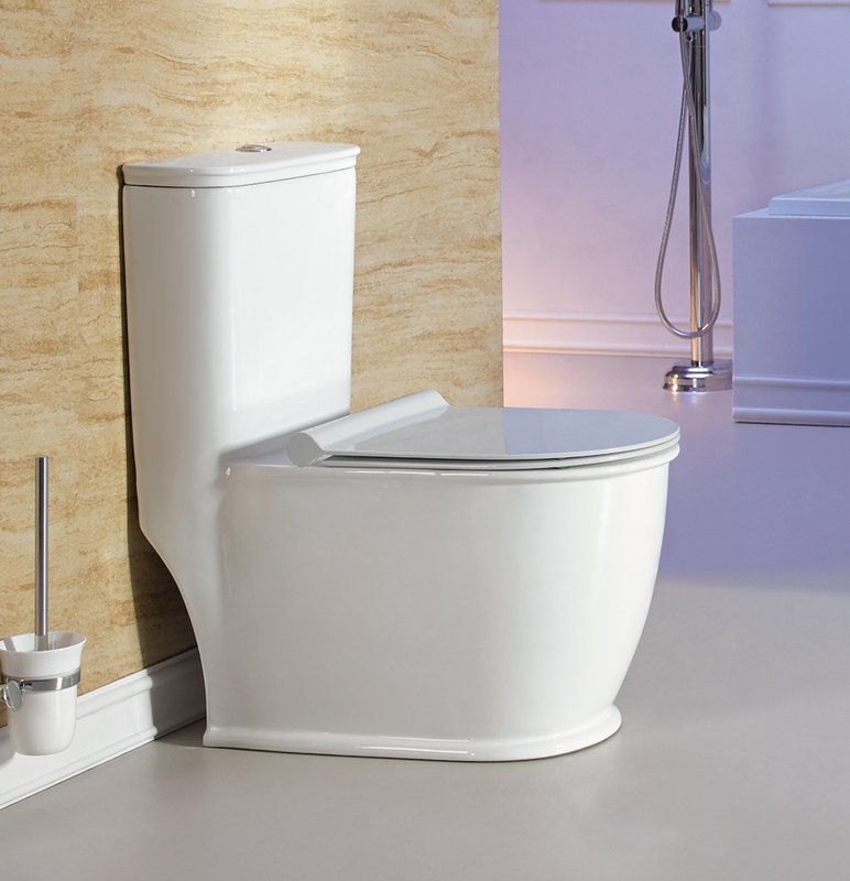 Унитаз-моноблок напольный SantiLine SL-5019