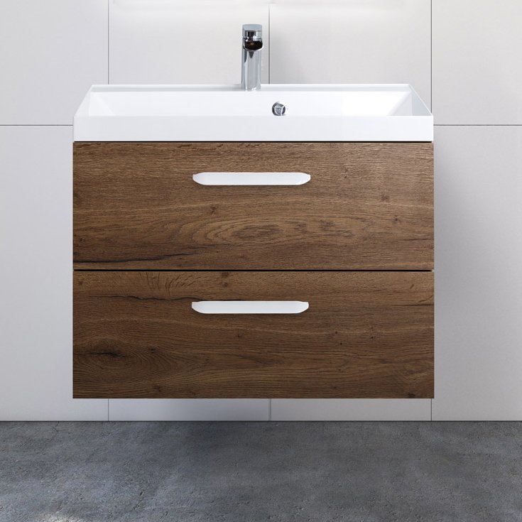 Тумба под раковину без столешницы BelBagno Aurora 70 rovere tabacco