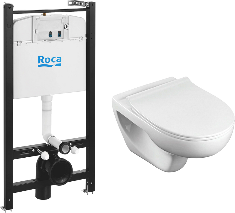 Комплект 3 в 1 Roca Victoria 893105010 с микролифтом
